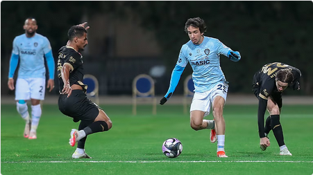 التعادل السلبي يحسم مواجهة الفيحاء والوحدة 1 18 8