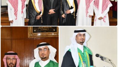 حصول الدكتور محسن بن عبدالله القرني على درجة الدكتوراه بتقدير ممتاز مع مرتبة الشرف الأولى 1 2 13
