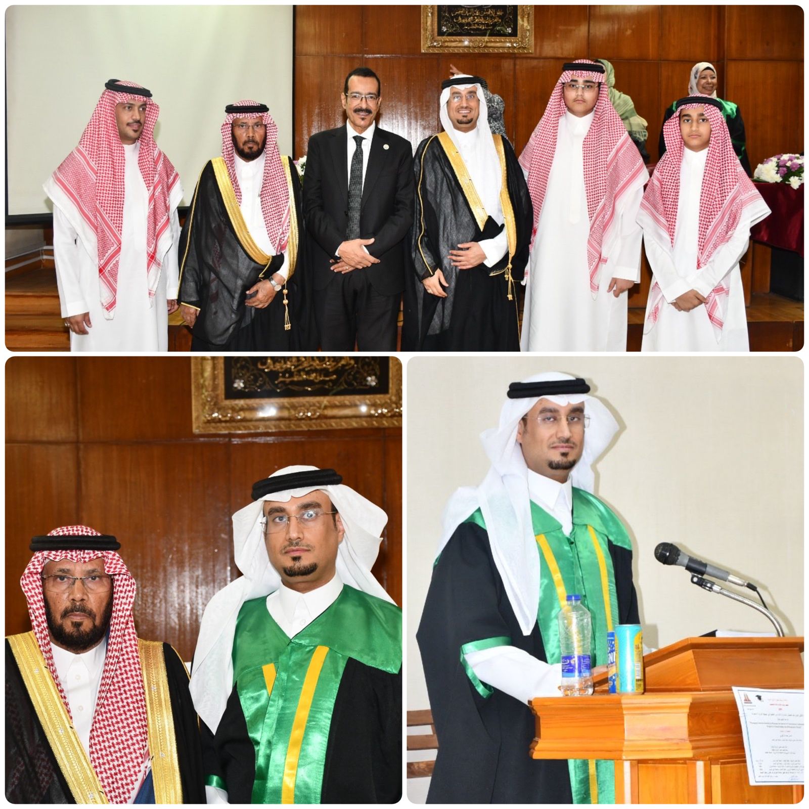 حصول الدكتور محسن بن عبدالله القرني على درجة الدكتوراه بتقدير ممتاز مع مرتبة الشرف الأولى 1 2 13