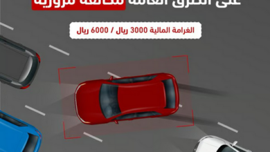 سلوك جسيم يهدد الأرواث.. المرور السعودي يتوعد ممارسي «المراوغة» بغرامات مغلظة. 2 20 2 2
