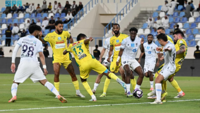 الأخدود يتغلب على الخليج بثلاثية في دوري روشن 2 22 127