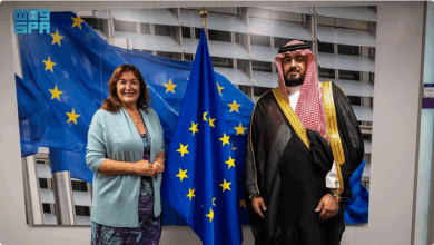 وزير الاقتصاد السعودي يبحث مع مفوضة أوروبية سبل تعزيز التعاون المشترك 2 222 2 1