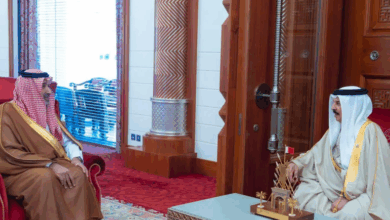 ملك البحرين يستقبل الأمير فيصل بن سلمان 3 2452235