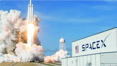 سبيس إكس الأمريكية تُطلق 28 قمرًا جديدًا من ستارلينك إلى الفضاء 16 33 114