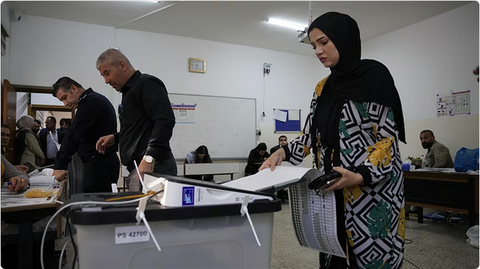 بدء الانتخابات البرلمانية في العراق 1 33 119