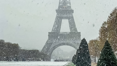 ثلوج باريس تشل حركة النقل.. ازدحامات قياسية وإلغاء 15% من الرحلات الجوية 13 33 125