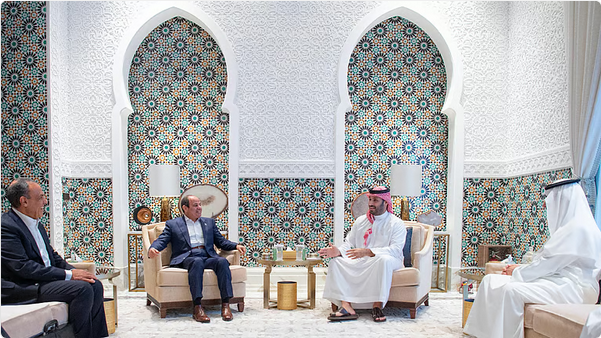 تشاور وتنسيق.. حماية مكتسبات الدول العربية ملف ثابت في لقاءات السعودية ومصر 1 33 2 3