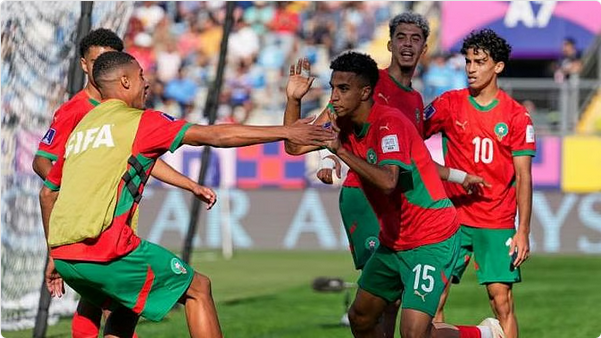 منتخب المغرب يكتب التاريخ بتأهله إلى نصف نهائي كأس العالم للشباب في تشيلي 1 33 2 4