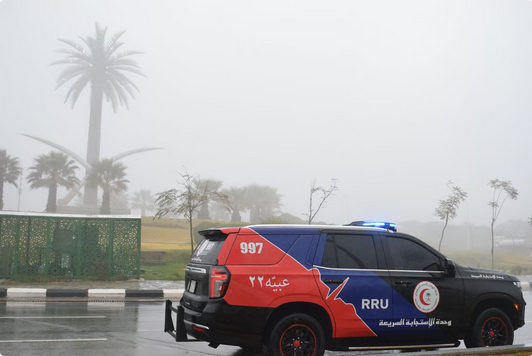 الهلال الأحمر بالباحة يرفع الجاهزية للدرجة القصوى مع استمرار الحالة المطرية 1 39 12
