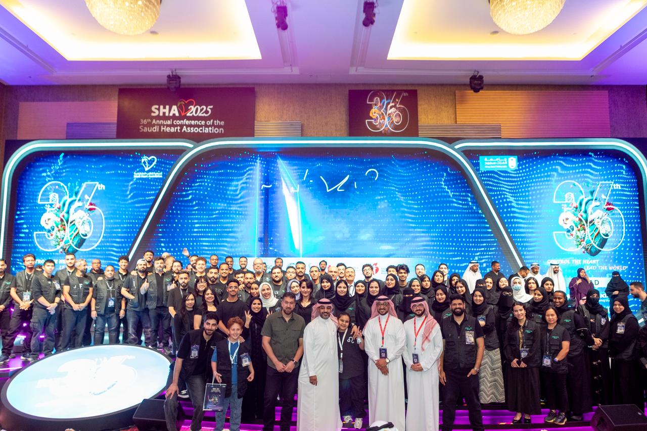 جمعية القلب السعودية تختتم مؤتمرها السنوي السادس والثلاثين بنجاح استثنائي وتكرّم الشركات المشاركة 4 3a875097 4107 49b4 9c7f 8b6ceb91974b 11