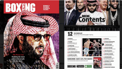تركي آل الشيخ يتصدر قائمة "بوكسينج نيوز" للمرة الثانية: السعودية وجهة الملاكمة العالمية الجديدة 8 4 309