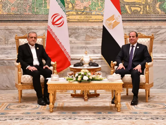 السيسي لبزشكيان: نرفض استهداف إيران لدول الخليج والأردن والعراق 1 4 334