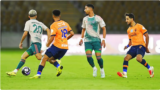 "الراقي" يقتحم المربع الذهبي بثنائية في شباك الفيحاء 1 44 109