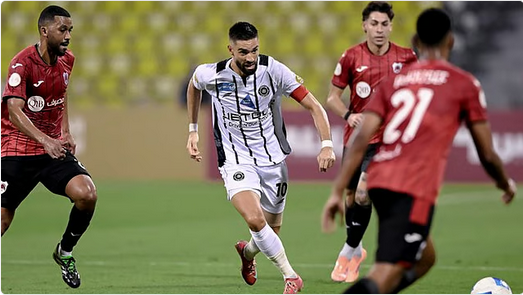 كاراسكو يفرض التعادل على الريان القطري وينقذ الشباب من هزيمة في دوري أبطال الخليج 1 44 2 4