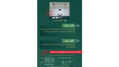 مخدرات الجوف تقبض على مواطن لترويجه "الإمفيتامين" المخدر 6 44 89