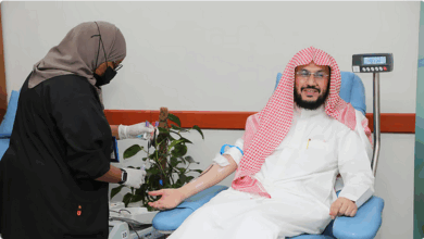 الأمين العام لهيئة كبار العلماء يشارك في حملة "اقتداء وعطاء" 6 44 95