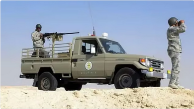 حرس الحدود بعسير يُحبط تهريب 80 كجم من القات ويقبض على 4 متسللين إثيوبيين 2 444 74