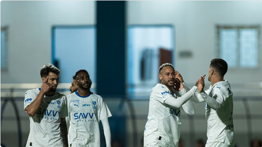 بهدفي "نيمار ومالكوم" الهلال يكسب ودية الفيحاء .. قبل موقعة الاتحاد في كأس الملك 1 4444 52