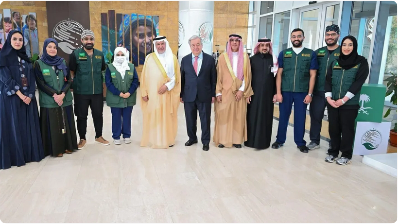 الأمين العام للأمم المتحدة يزور مركز الملك سلمان للإغاثة ويبحث تعزيز التعاون الإنساني 1 5 351