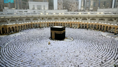 جموع المصلين يؤدون صلاة عيد الفطر في المسجدين الحرام والنبوي ومناطق المملكة 7 5 357