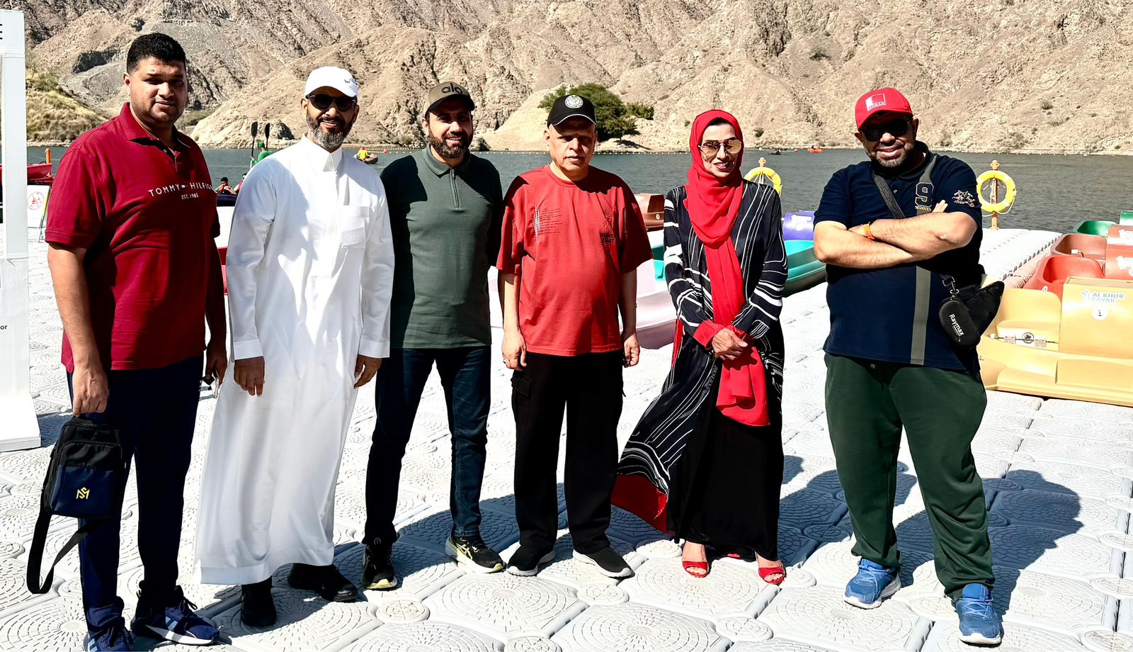 عائشة المشوي تقود الإعلاميين الخليجيين في جولة مميزة بسد الرفيصة… 5 5 913