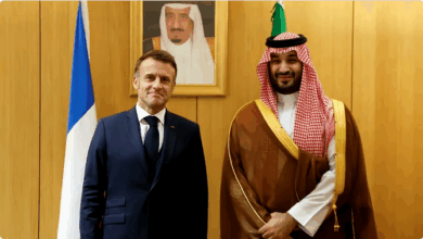 ماكرون يصف مباحثاته مع ولي العهد السعودي بـ 'نقطة تحول' نحو السلام الفلسطيني 4 55 109