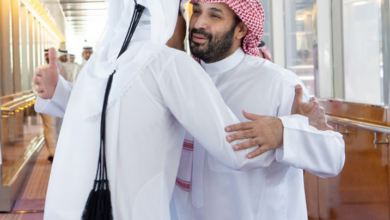 أمير قطر يغادر جدة وولي العهد يودّعه في مطار الملك عبدالعزيز 3 6 413
