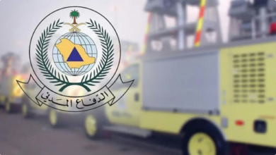 الدفاع المدني بجدة يسيطر على حريق 4 مركبات متوقفة بحي النزهة 4 6 415
