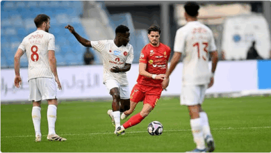 التعادل الإيجابي يحسم مواجهة القادسية و ضمك 18 66 2 7