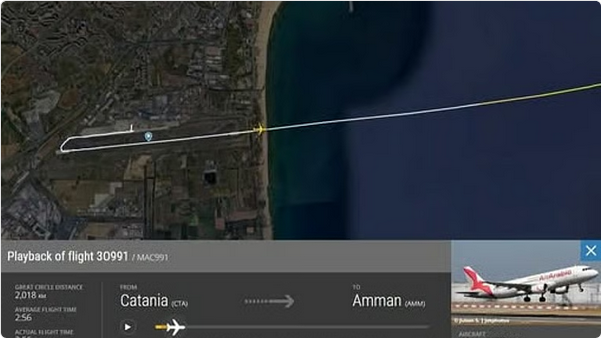 هيئة سلامة الطيران الإيطالية تُحقق في "حادث خطير" لطائرة "العربية للطيران" اقتربت من سطح البحر 1 666 106