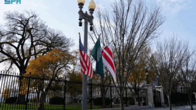 ترحيبًا بسمو ولي العهد.. طرق العاصمة الأمريكية والبيت الأبيض تتزيّن بأعلام المملكة والولايات المتحدة 6 666 111