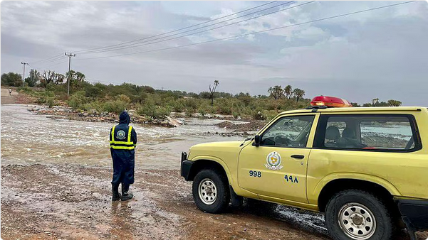 الدفاع المدني : أمطار رعدية غزيرة على مناطق عدة حتى الخميس المقبل 1 7 344