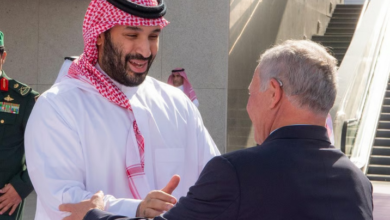 ملك الأردن يغادر جدة وولي العهد يودّعه في مطار الملك عبدالعزيز 7 7 392