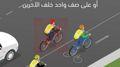 المرور السعودي: السير المتوازي للدراجات خطر يهدد سلامة الطريق 2 7 4 1