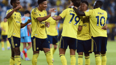 النصر يكتسح الرياض بخماسية ويتصدر ترتيب دوري روشن 6 77 111