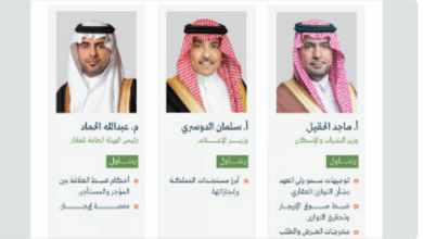 اليوم.. المؤتمر الصحفي الحكومي يستضيف وزيري البلديات والإسكان والإعلام ورئيس الهيئة العامة للعقار 6 77 114