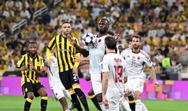 فابينيو يقود الاتحاد إلى ربع نهائي نخبة آسيا بهدف قاتل أمام الوحدة 4 777