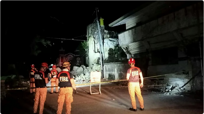 ارتفاع عدد ضحايا زلزال الفلبين المدمر إلى 34 قتيلاً مع استمرار جهود الإنقاذ 1 777 94