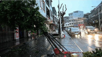 الصين تفعّل استجابة طارئة مع اجتياح الإعصار "ماتمو" للمناطق الساحلية 6 777 97