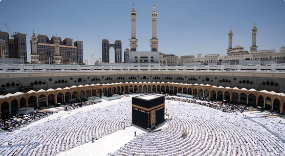 78.8 مليون قاصد للحرمين الشريفين خلال شهر رجب 1447هـ 1 78.8 مليون قاصد الحرمين الشريفين