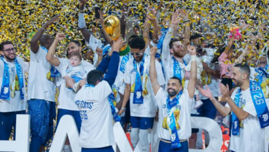 العُلا يكتب التاريخ ويتوّج بكأس اتحاد السلة 2026 على حساب النصر 5 8 2 18