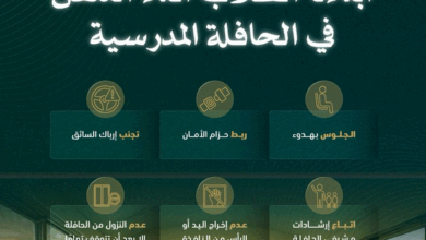 "المرور" يحدد 6 تعليمات لحماية الطلاب داخل الحافلات المدرسية 5 88 113