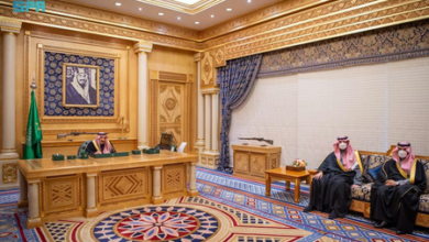 أمام خادم الحرمين .. أصحاب السمو والمعالي الذين صدرت الأوامر الملكية بتعيينهم في مناصبهم الجديدة يتشرفون بأداء القسم 5 88 159