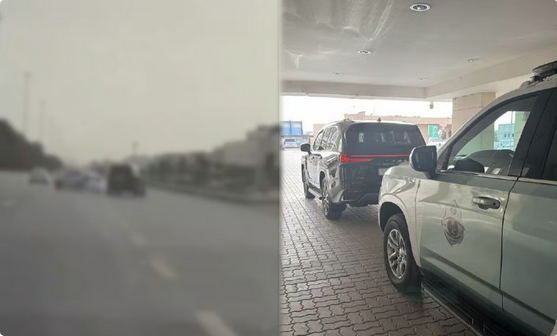 المرور السعودي يضبط قائد مركبة صدم سيارة عمداً وهرب وعرقل السير بالرياض 1 88 2 29