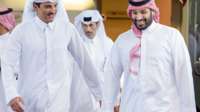 أمير دولة قطر يصل إلى جدة وسمو ولي العهد في مقدمة مستقبليه 4 888 155