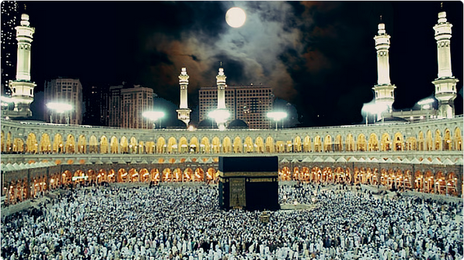 "فلكية جدة": القمر يتعامد على الكعبة المشرفة فجر الجمعة 1 8888 85