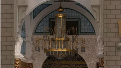 باب السلام في المسجد النبوي.. معلم معماري يجسد جمال الفن الإسلامي 5 8888 96