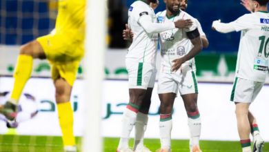 الاتفاق يعبر النجمة برباعية مثيرة 9 9 2 15