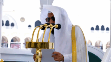 “الجهني” في خطبة الجمعة :الإيمان هبة ربانية وأصل السعادة والسكينة النفسية للمسلم 4 9 3 4