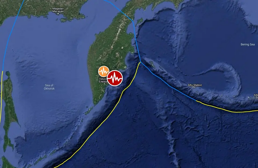 زلزالان عنيفان يهزان كامتشاتكا الروسية ويطلقان تحذيرات تسونامي 1 99 158